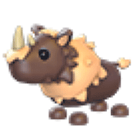 Wooly Rhino  - Ultra-Rare from Winter 2022